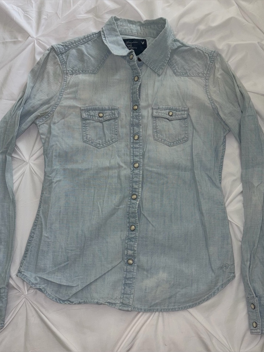 Denim Button Up // American Eagle